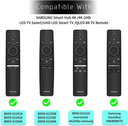 Samsung BN59 Series Smart TV Remote Silicone Case - Shockproof with Thickened Layer, Blue