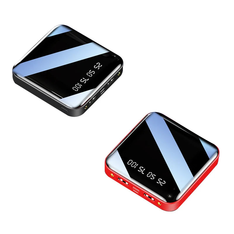 20000mAh Portable Power Bank with Mirror and Digital Display