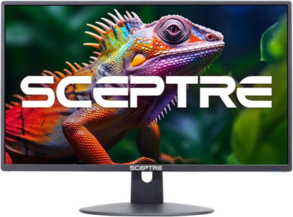 24-Inch Prime Thin 1080P LED Monitor with 99% sRGB, Dual HDMI, VGA, and Built-In Speakers, Machine Black (E248W-19203R 2025 Series)