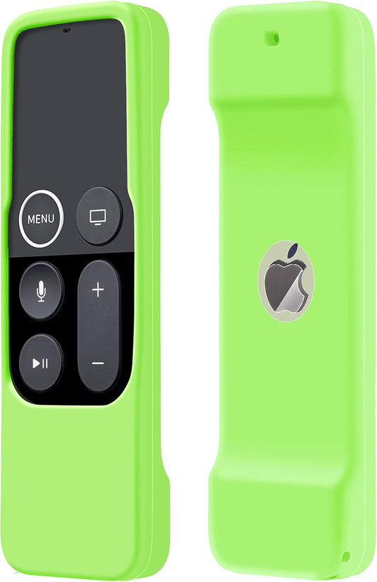 Case for Apple TV 4K and 4th Generation Remote in Chartreuse | Lightweight, Anti-Slip, Shockproof Silicone Cover for Siri Remote Controller