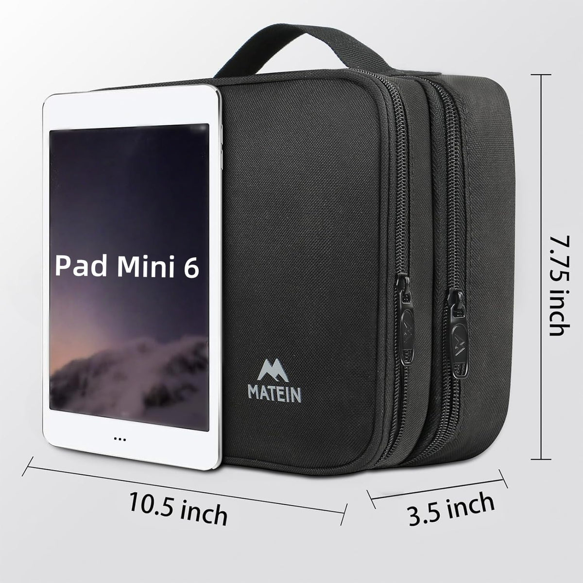 Electronics Organizer Travel Case - Water-Resistant Cable Organizer Bag for Camera Accessories, Travel Essentials, and Devices - Ideal Gift for Men