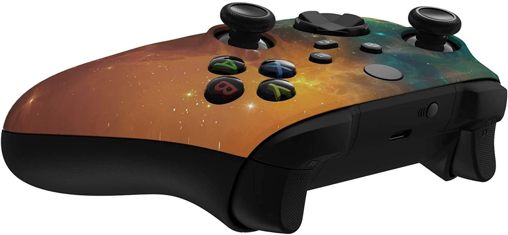 Custom Modified Xbox Rapid Fire Controller - Universal Compatibility for Shooter Games (Nebula)