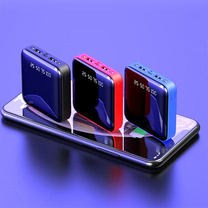 20000mAh Portable Power Bank with Mirror and Digital Display