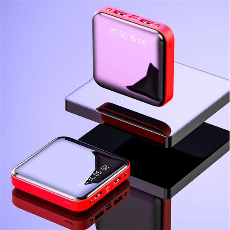20000mAh Portable Power Bank with Mirror and Digital Display