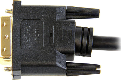 Startech 6ft Bi-Directional HDMI to DVI Adapter Cable for Computer Monitors (HDMIDVIMM6)