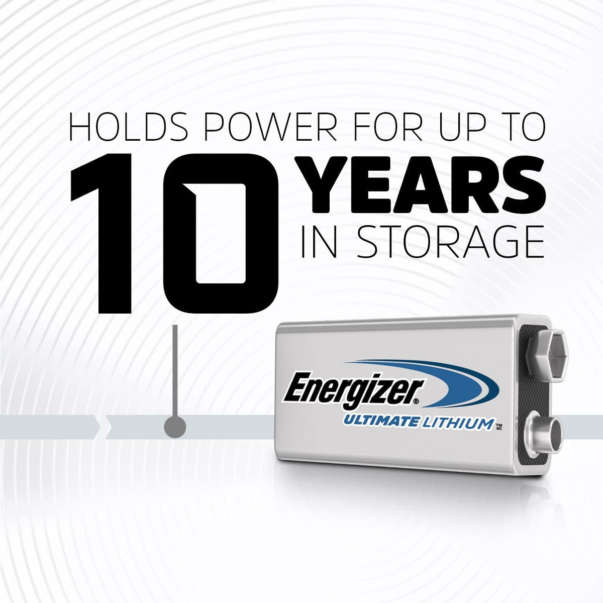 Ultimate Lithium 9V Battery Pack (2 Count)