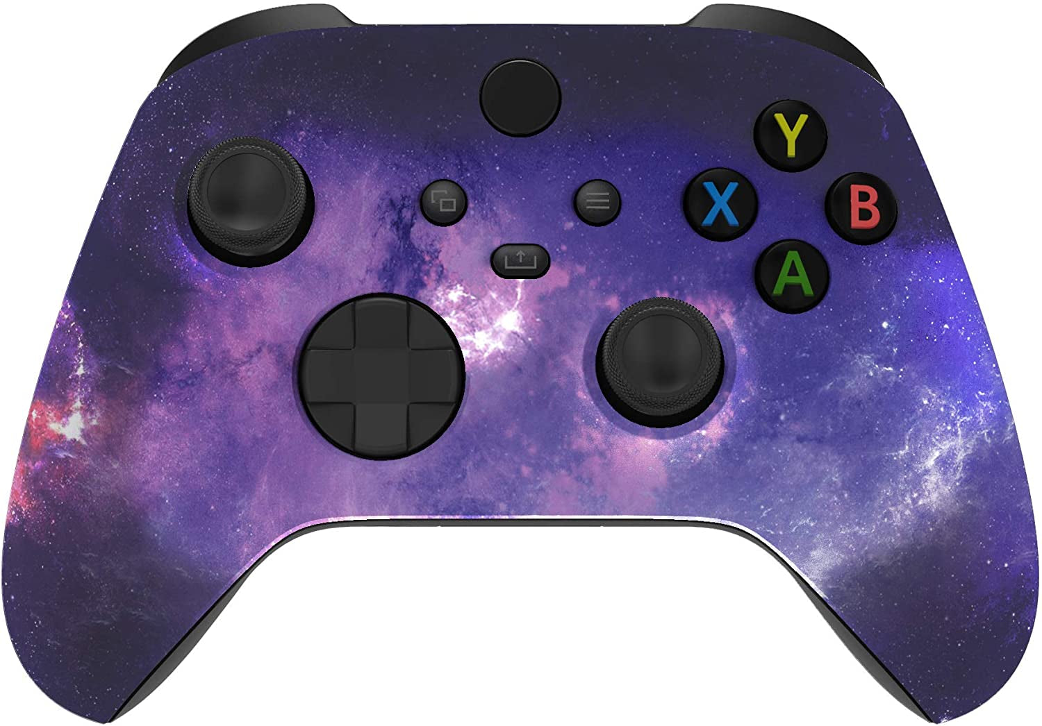 Custom Nebula Galaxy Shell for Xbox Series X & S Controller - Replacement Front Housing for Xbox Core Wireless Controller
