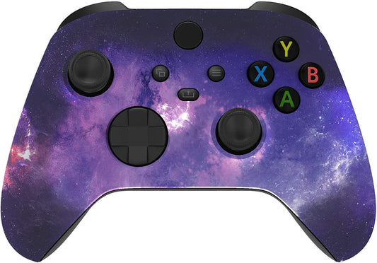 Custom Nebula Galaxy Shell for Xbox Series X & S Controller - Replacement Front Housing for Xbox Core Wireless Controller