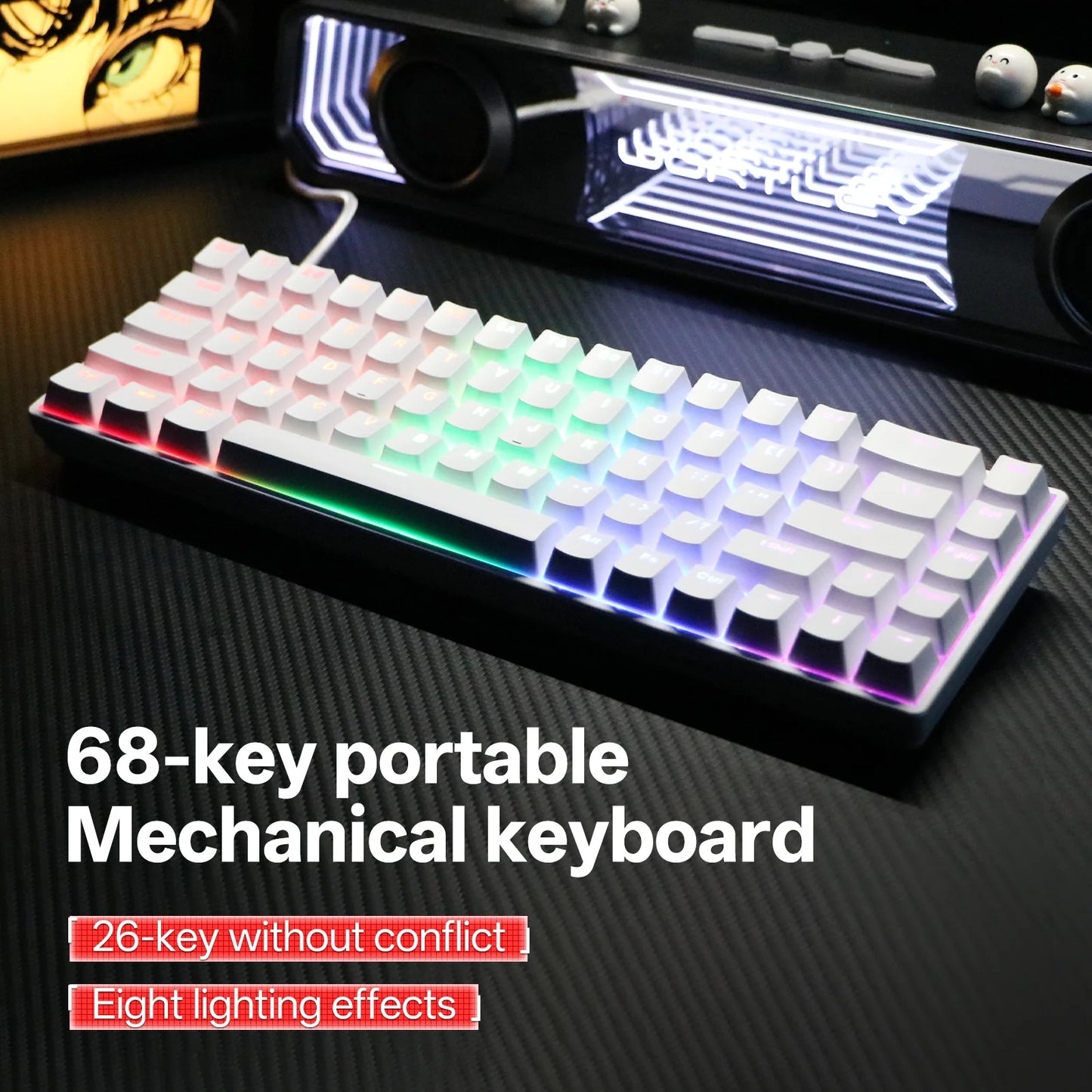 KL61 Single-Mode Mechanical Gaming Keyboard