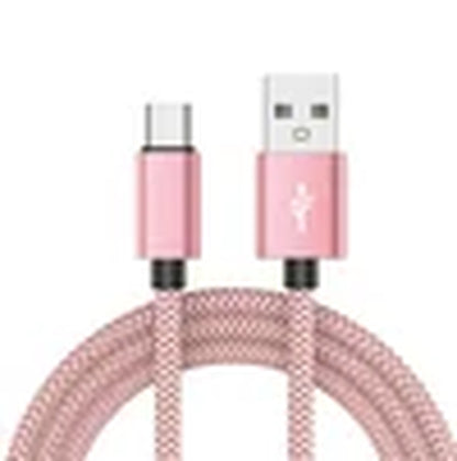 Experience Lightning-Fast Charging with Our Premium Nylon USB-A to USB-C Cable - Perfect for Huawei, Samsung, and All Your Android Devices in 1M, 2M, or 3M Lengths!