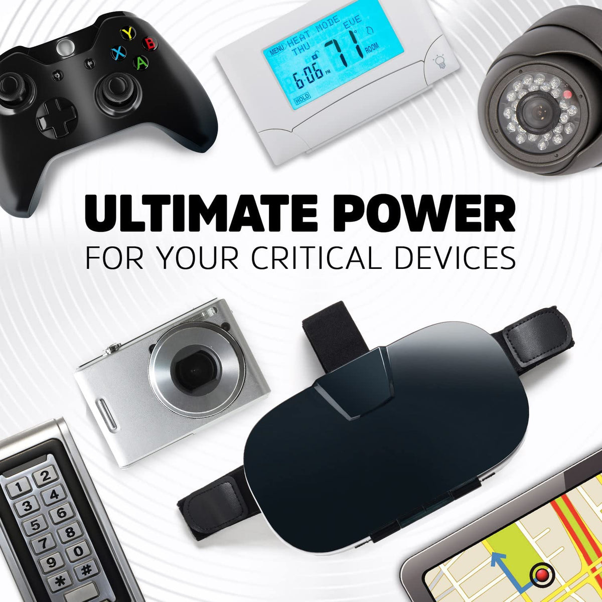 Ultimate Lithium 9V Battery Pack (2 Count)