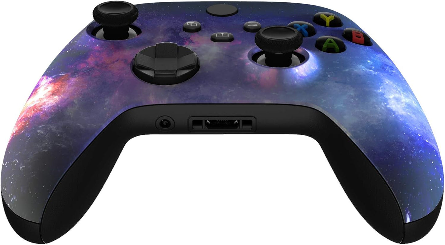 Custom Nebula Galaxy Shell for Xbox Series X & S Controller - Replacement Front Housing for Xbox Core Wireless Controller