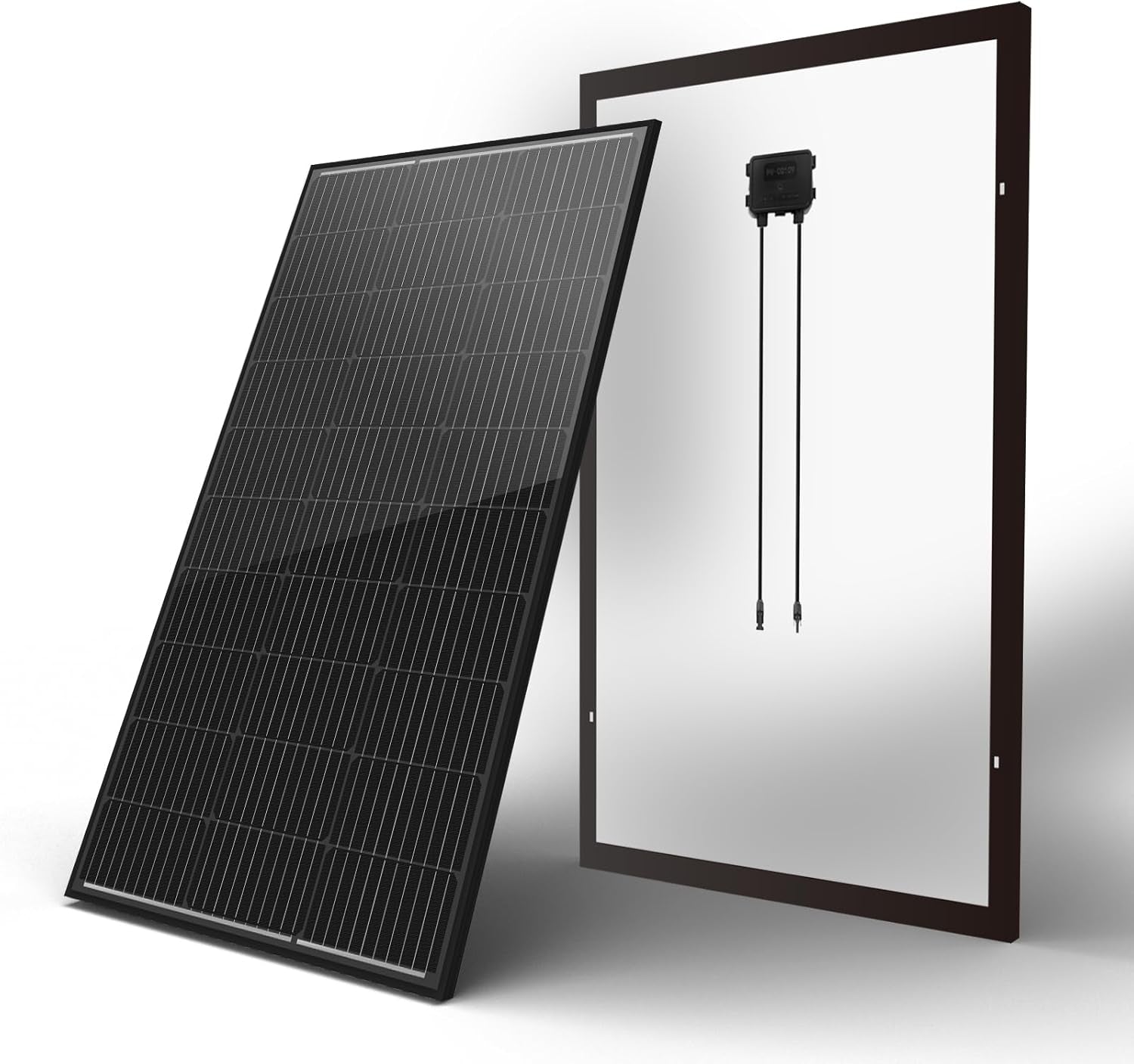 100W Monocrystalline Solar Panel - High Efficiency 12V Module for RV, Marine, and Off-Grid Applications