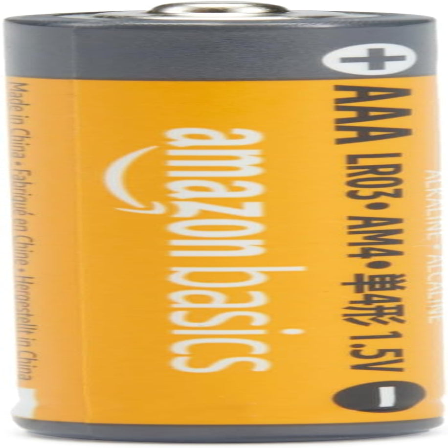 AAA Long-Lasting Alkaline Batteries, 36-Pack, 1.5 Volt, Dependable Performance, 10-Year Shelf Life, Ideal for Emergency Preparedness