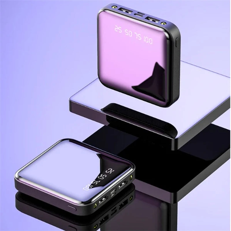20000mAh Portable Power Bank with Mirror and Digital Display