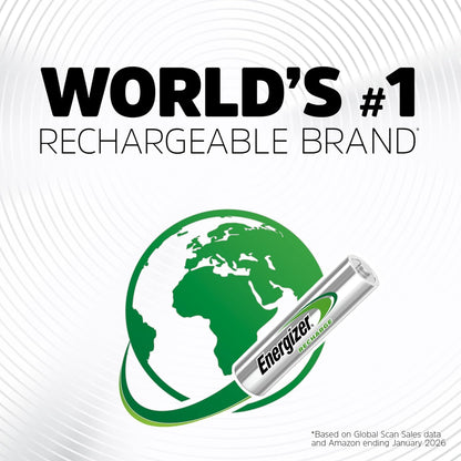 Universal Rechargeable AA Batteries - 16 Pack