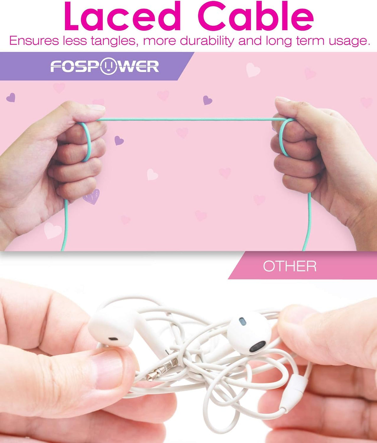 Children's Wired Headphones with LED Cat Ears (85dB Volume Limit), Soft On-Ear Design, Tangle-Free Cables for iPad/Tablet/School/Travel - Teal/Light Purple and Green Options