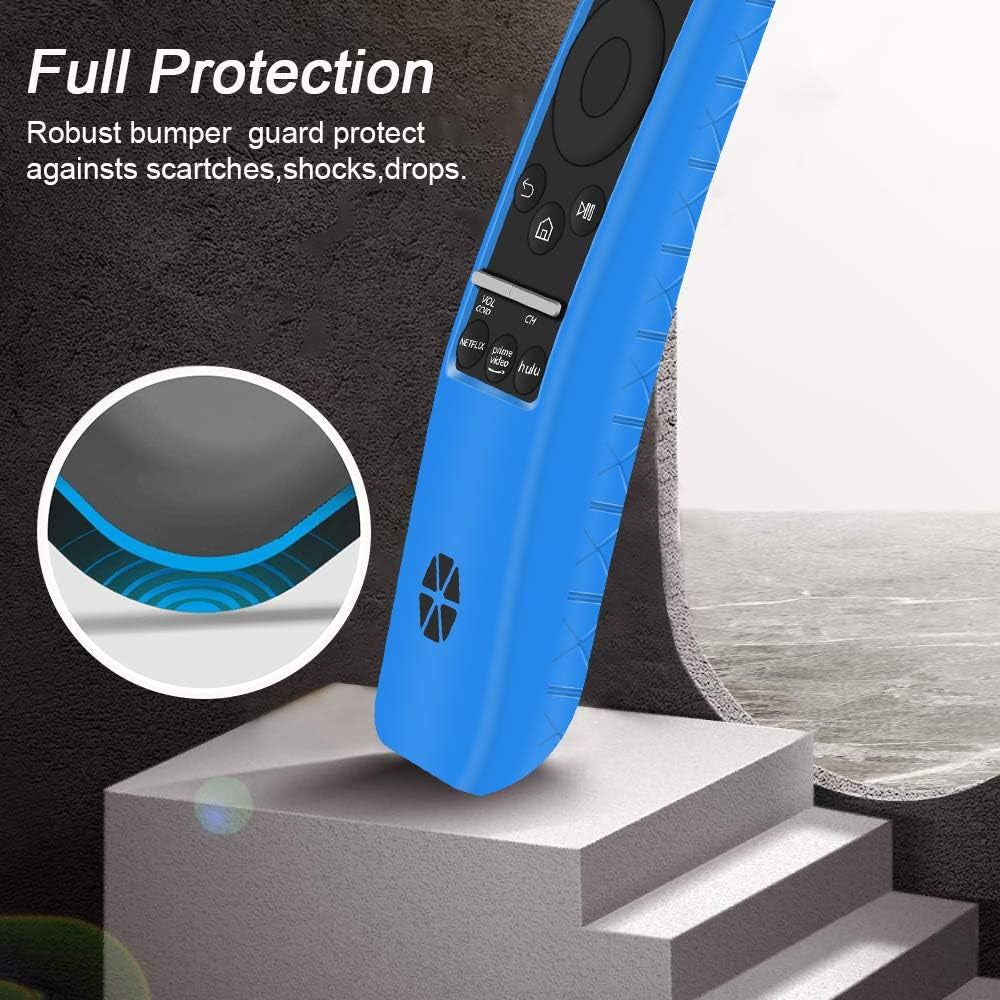 Samsung BN59 Series Smart TV Remote Silicone Case - Shockproof with Thickened Layer, Blue