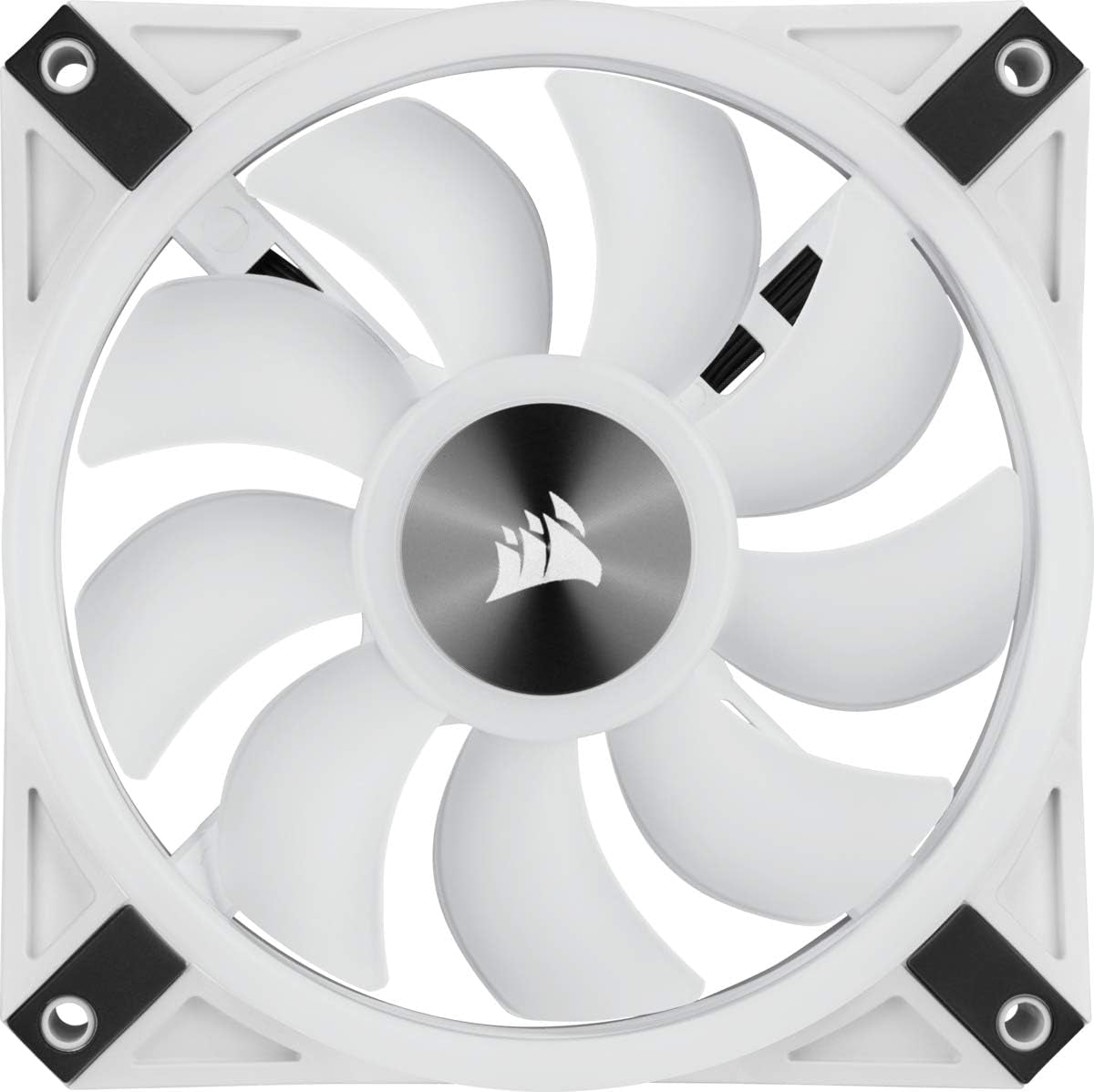Corsair QL Series iCUE QL120 RGB 120mm PWM White LED Fan - Single Unit