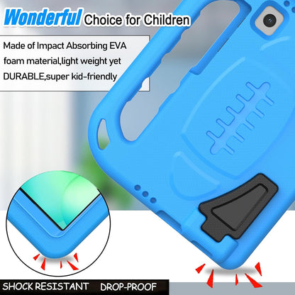 Kids Protective Case for Samsung Galaxy Tab A11 (8.7 Inch, 2025), A9 (8.7 Inch, 2023), and A7 Lite (8.7 Inch, 2021) - Features Built-In Screen Protector and Shockproof Design - Blue