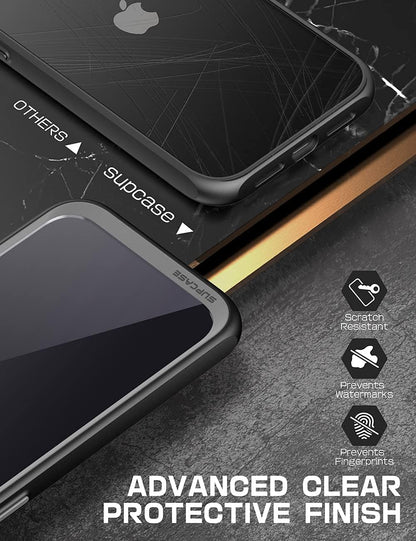 iPhone 13 Case with Military-Grade Protection, Slim and Lightweight Design, Premium Hybrid Clear Back, Raised Edges, Wireless Charger Compatible, Unicorn Beetle Style
