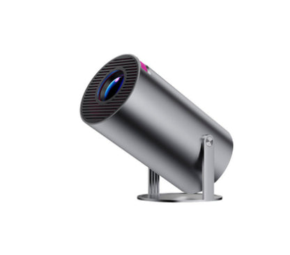 Portable Home Video Projector Featuring 180-Degree Projection Angle and Automatic Focus Adjustment