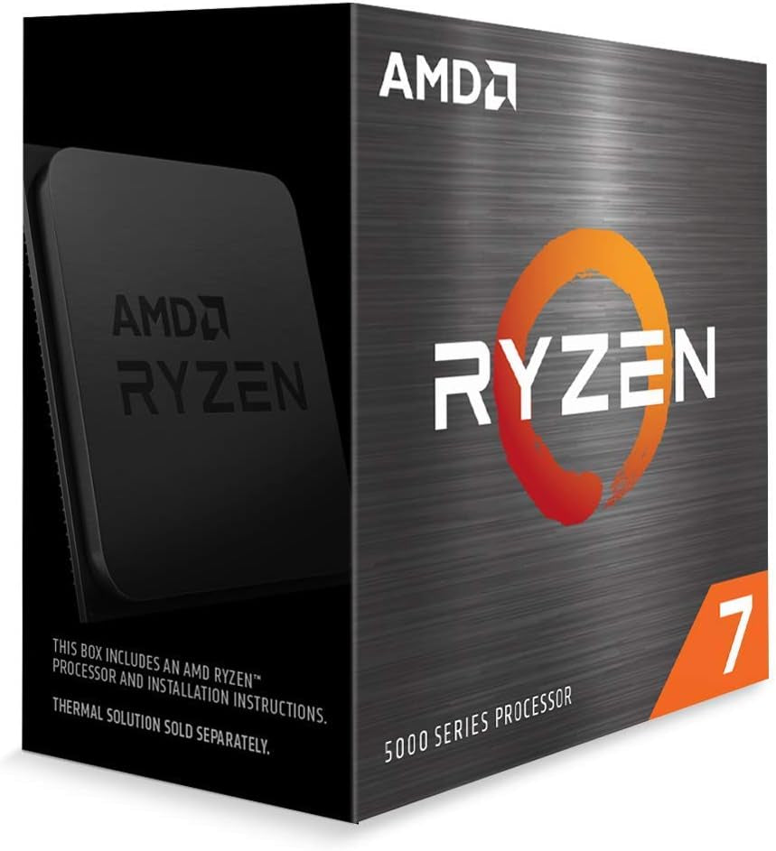 AMD Ryzen 7 5800X Unlocked 8-Core 16-Thread Desktop Processor