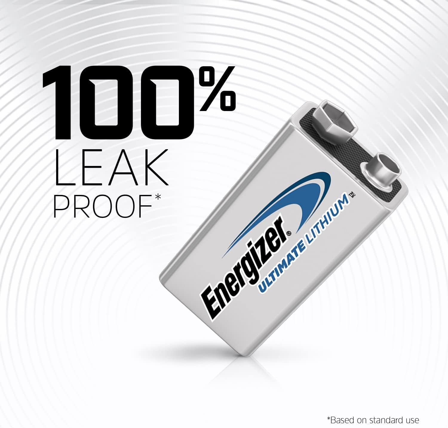 Ultimate Lithium 9V Battery Pack (2 Count)