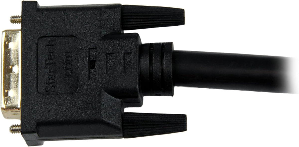 Startech 50Ft HDMI to DVI-D Cable, Male to Male (HDMIDVIMM50) | HDMI to DVI-D Cable, Strain Relief Connectors, Bi-Directional
