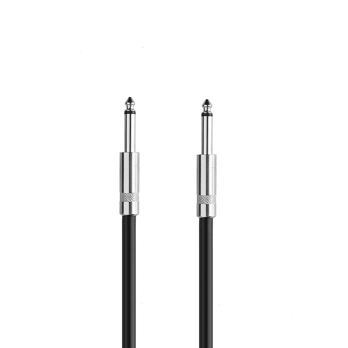 2-Pack of 100 Ft 1/4" TS Speaker Cables, True 12 AWG for DJ and PA Systems