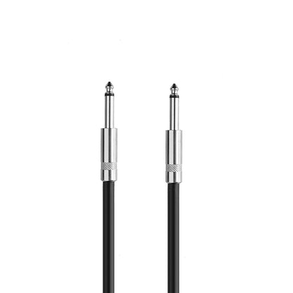 2-Pack of 100 Ft 1/4" TS Speaker Cables, True 12 AWG for DJ and PA Systems