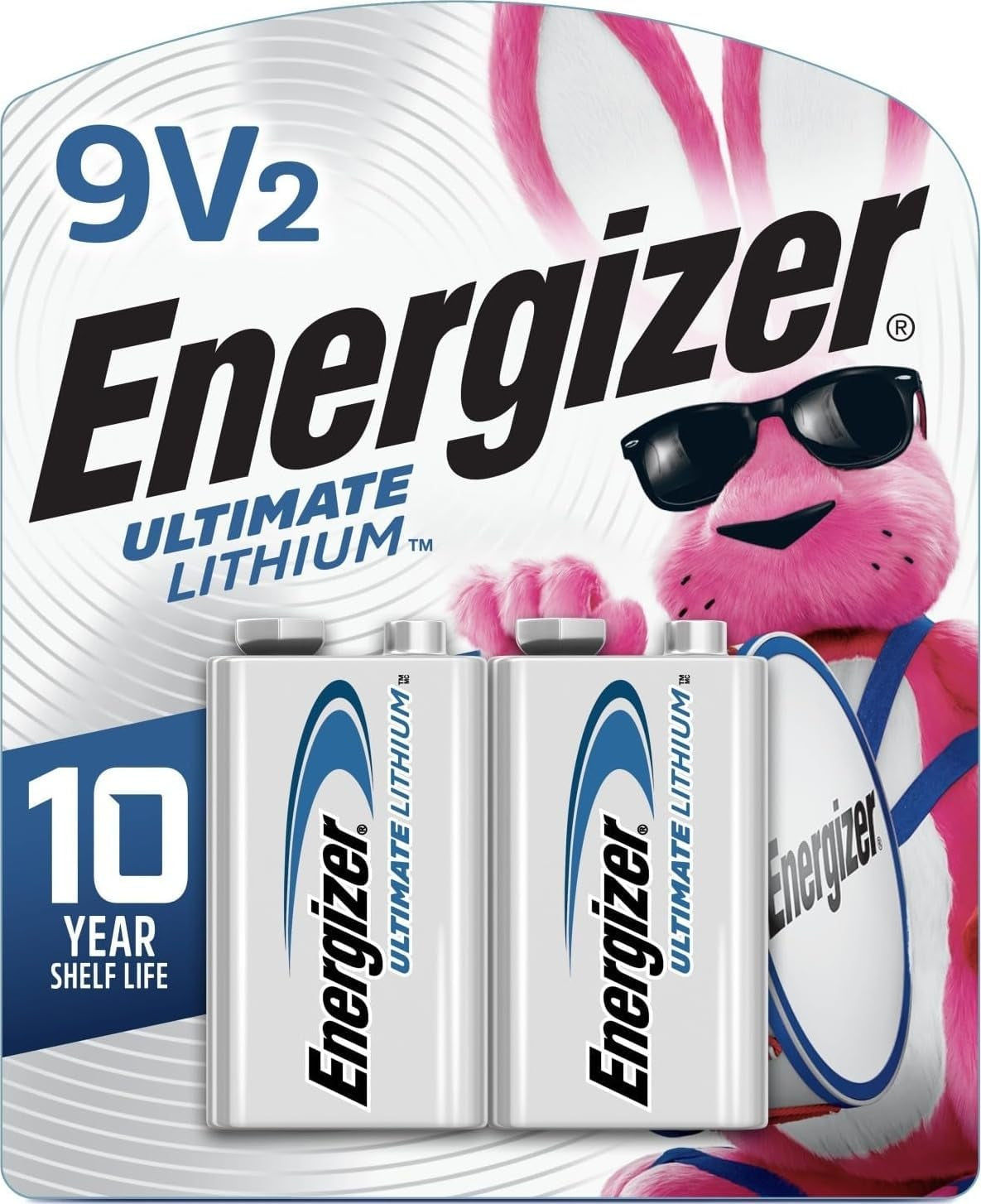 Ultimate Lithium 9V Battery Pack (2 Count)