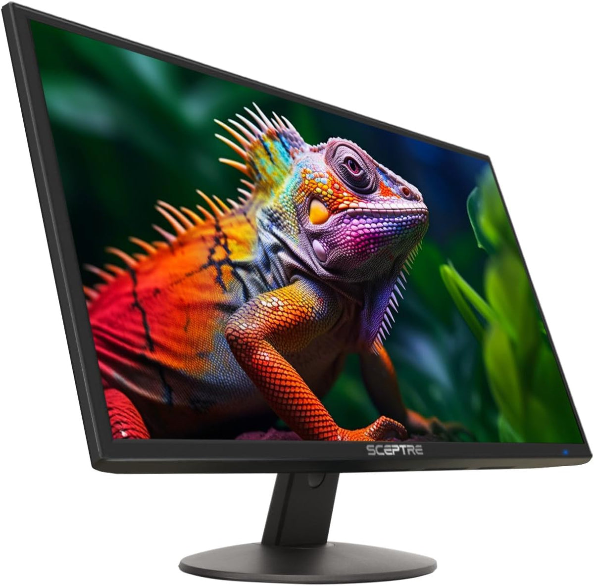 24-Inch Prime Thin 1080P LED Monitor with 99% sRGB, Dual HDMI, VGA, and Built-In Speakers, Machine Black (E248W-19203R 2025 Series)