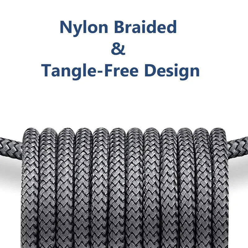 Experience Lightning-Fast Charging with Our Premium Nylon USB-A to USB-C Cable - Perfect for Huawei, Samsung, and All Your Android Devices in 1M, 2M, or 3M Lengths!