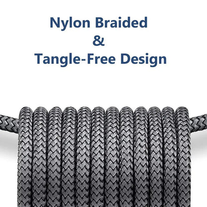 Experience Lightning-Fast Charging with Our Premium Nylon USB-A to USB-C Cable - Perfect for Huawei, Samsung, and All Your Android Devices in 1M, 2M, or 3M Lengths!