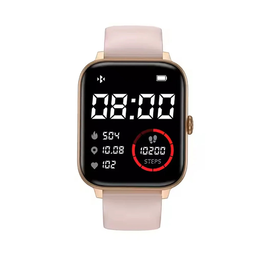 1.83-Inch Bluetooth Smartwatch for Men and Women with Heart Rate Monitor and Fitness Tracking Features