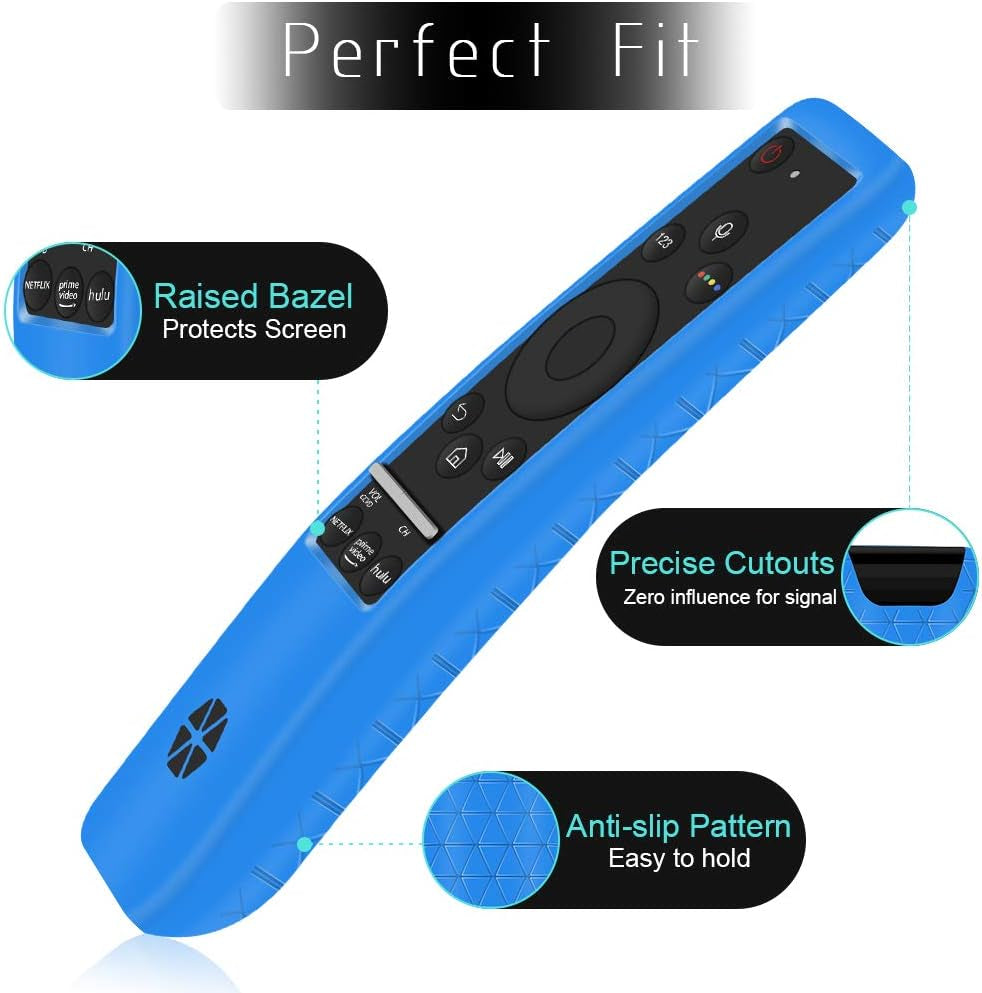 Samsung BN59 Series Smart TV Remote Silicone Case - Shockproof with Thickened Layer, Blue