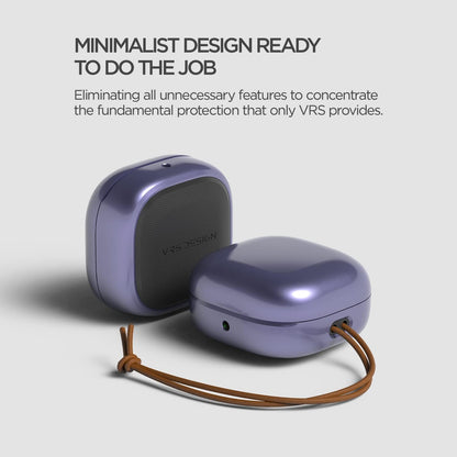Contemporary Galaxy Buds Case (2020-2023) - Purple