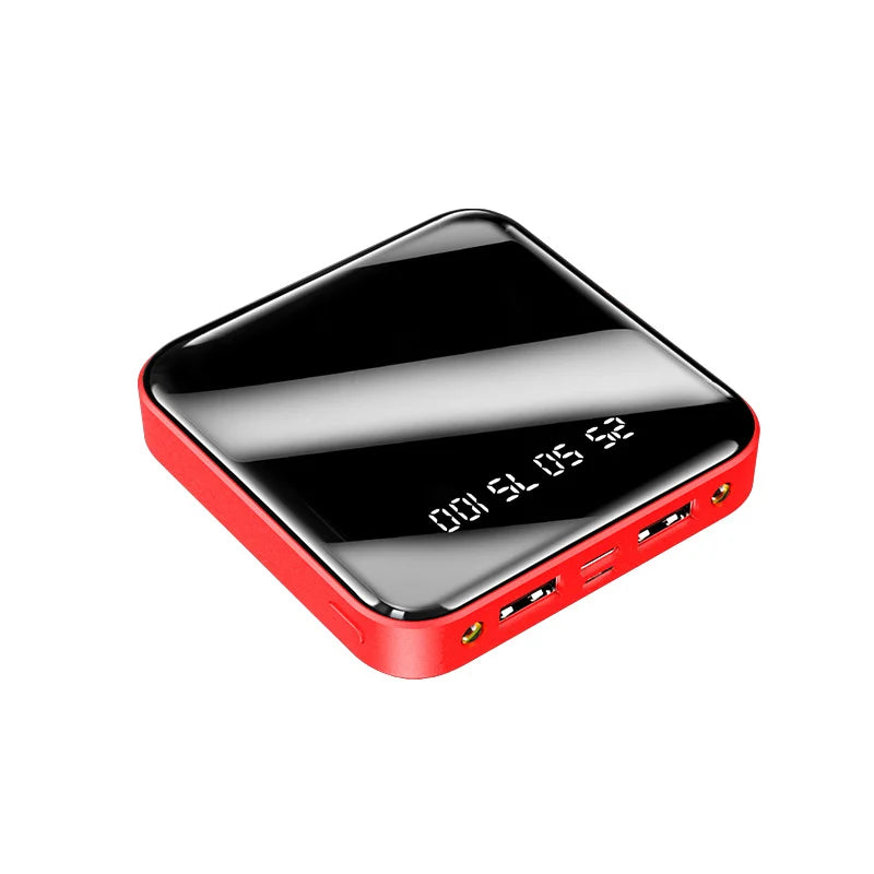20000mAh Portable Power Bank with Mirror and Digital Display