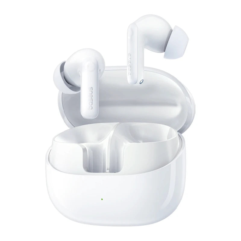 Baseus BP1 Pro Wireless Earbuds - 50dB Noise Cancelling, Bluetooth 6.0, LDAC Hi-Res Audio, 6-Mic AI Technology, IP55 Rated