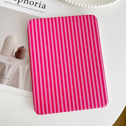 iPad A16 Case for 11th Generation (11 Inch, 2025) and 10th Generation (10.9 Inch, 2022) - Protective Cover with 360-Degree Rotating Stand, Pencil Holder, and Auto Wake/Sleep Feature in Hot Pink