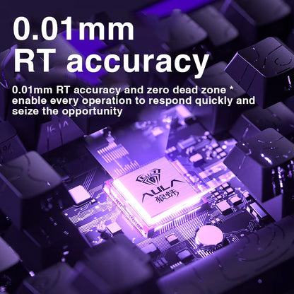 HERO 68HE Magnetic Switch Gaming Keyboard with 8K Return and RGB Lighting for Esports Professionals
