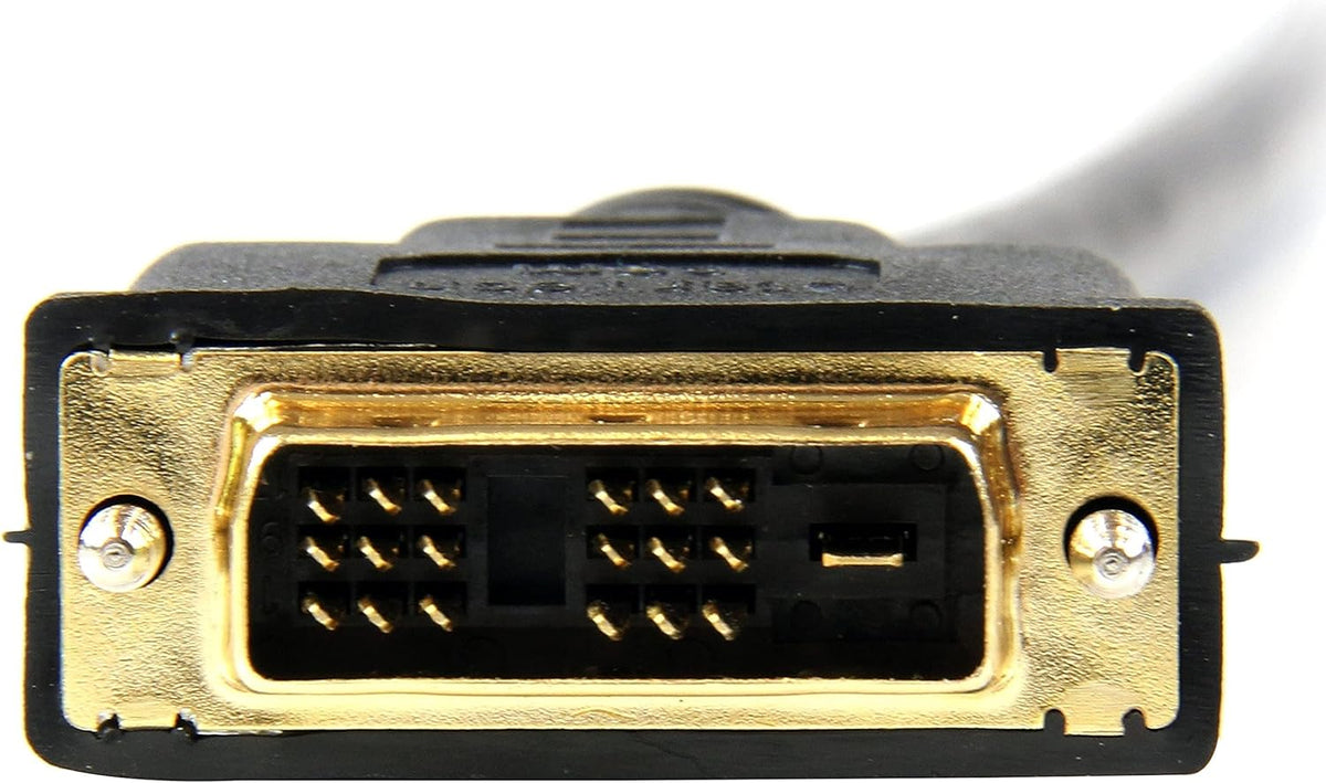 Startech 6ft Bi-Directional HDMI to DVI Adapter Cable for Computer Monitors (HDMIDVIMM6)