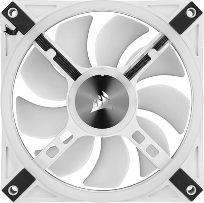 Corsair QL Series iCUE QL120 RGB 120mm PWM White LED Fan - Single Unit