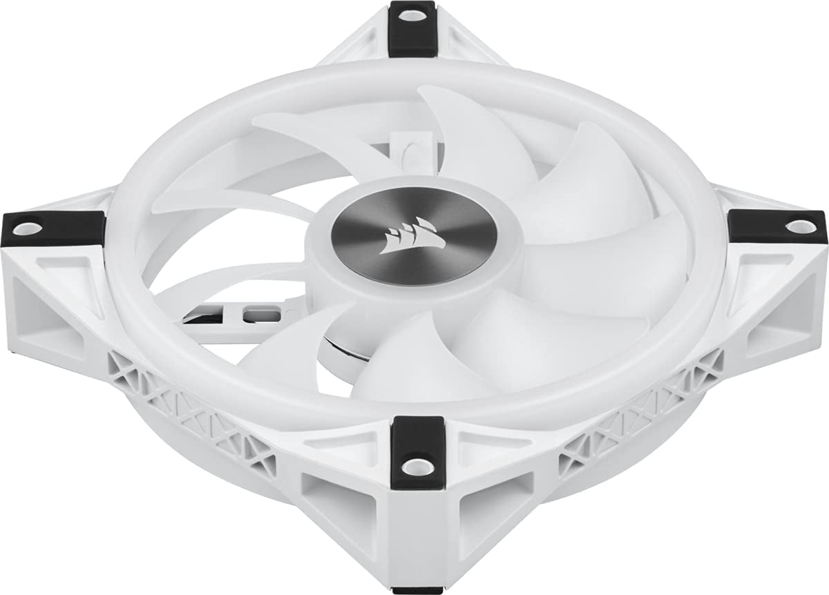 Corsair QL Series iCUE QL120 RGB 120mm PWM White LED Fan - Single Unit