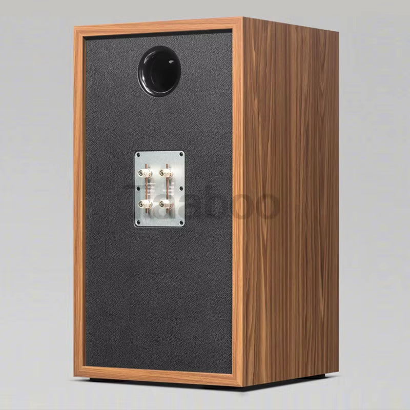 8-Inch Three-Way Labyrinth Bookshelf Speaker Enclosure for DIY Hi-Fi Audio - Handmade Wooden Passive Speaker Box