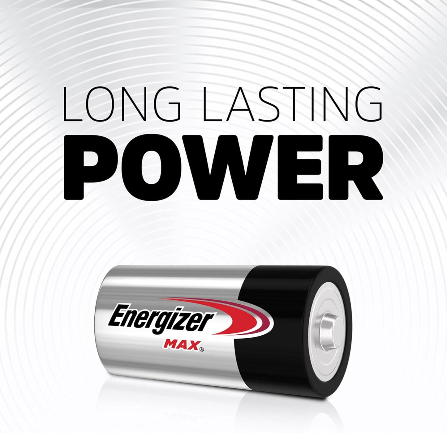 Premium Alkaline C Cell Batteries - MAX C Batteries (Pack of 8)