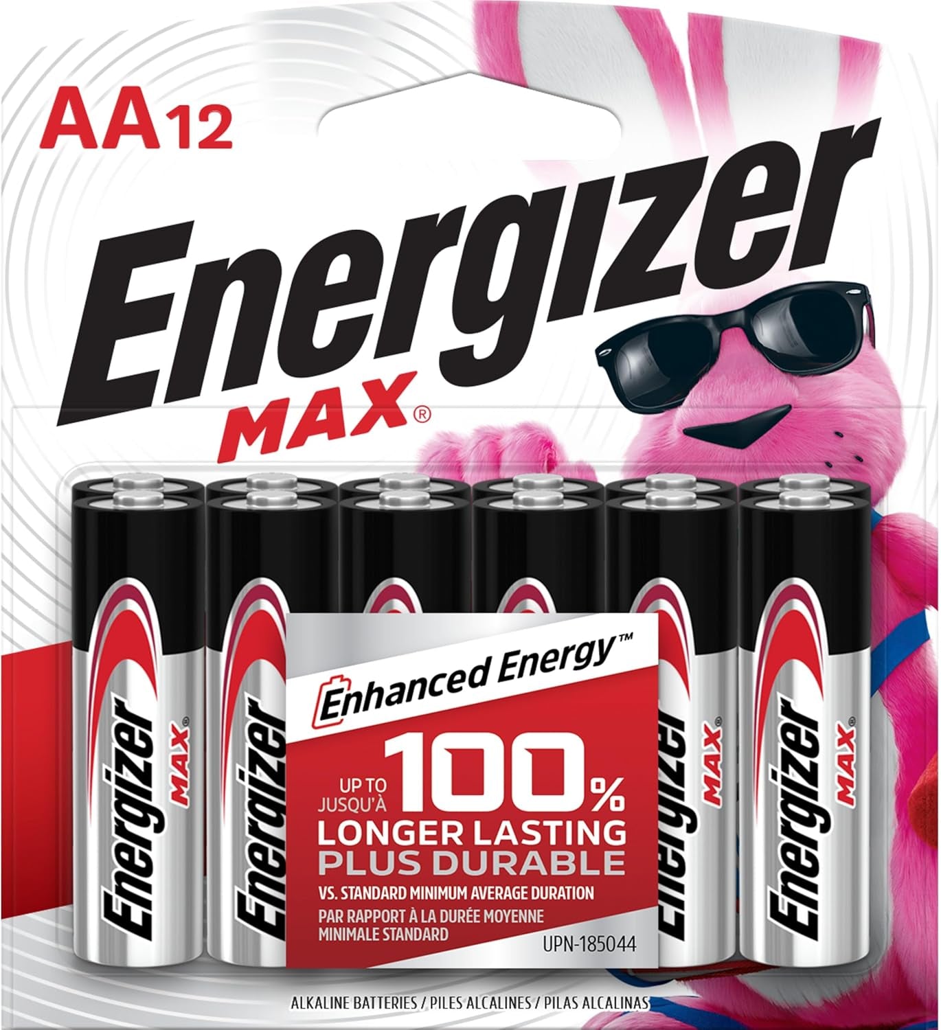 MAX Alkaline AA Batteries, 24-Pack
