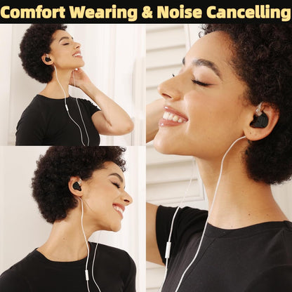 KZ ZSN PRO X High-Fidelity In-Ear Monitor Headphones with Hybrid Dual Driver, Detachable Tangle-Free Cable, Ideal for Gaming and Multimedia Use (Gold, Without Microphone)
