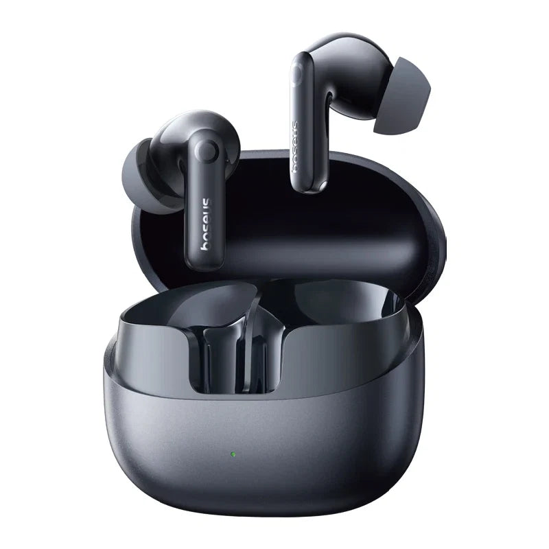 Baseus BP1 Pro Wireless Earbuds - 50dB Noise Cancelling, Bluetooth 6.0, LDAC Hi-Res Audio, 6-Mic AI Technology, IP55 Rated
